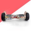 White Mix Flame 8.5 Hummer Off Road Bluetooth Hoverboard