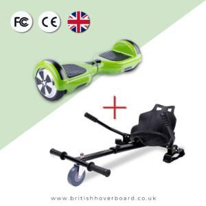 Green 6.5 Bluetooth Hoverboard Bundle