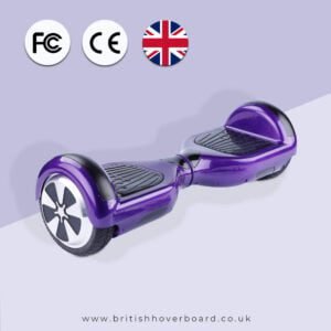 Purple 6.5 Bluetooth Hoverboard Bundle