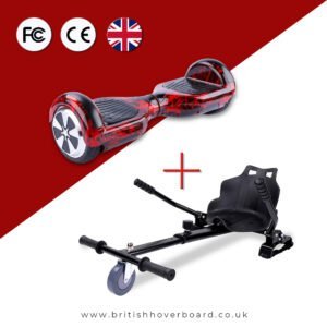 Red Flame 6.5 Bluetooth Hoverboard Bundle