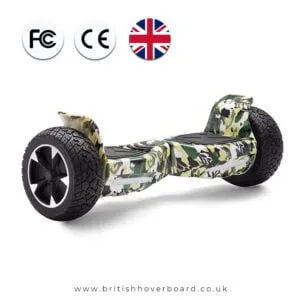 Army Green 8.5 Hummer Off Road Bluetooth Hoverboard