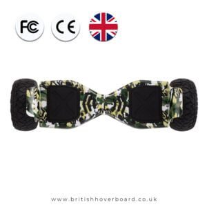 Army Green 8.5 Hummer Off Road Bluetooth Hoverboard