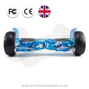 Blue Camo 8.5 Hummer Off Road Bluetooth Hoverboard