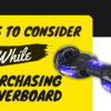purchasing hoverboard