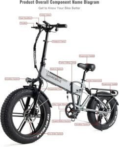 750W Black SameBike XWLX09