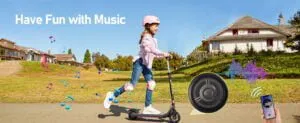 Kids electric scooter