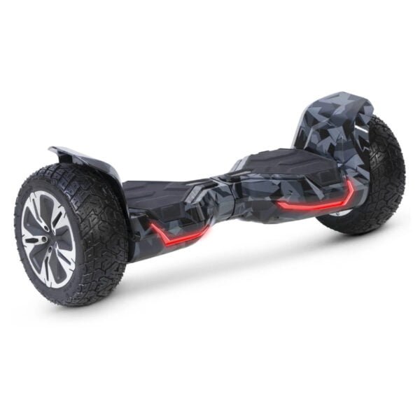 Black Camo Gyroor G2 Warrior 8.5″ All Terrain Off Road Bluetooth Hoverboard