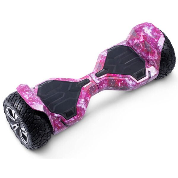 Pink Galaxy Gyroor G2 Warrior 8.5″ All Terrain Off Road Bluetooth Hoverboard