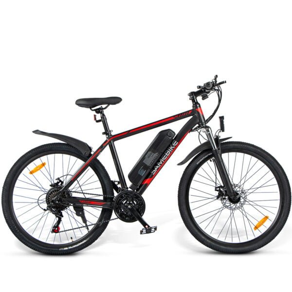 SAMEBIKE SY26 26″ 250W Motor White Electric Mountain Bike