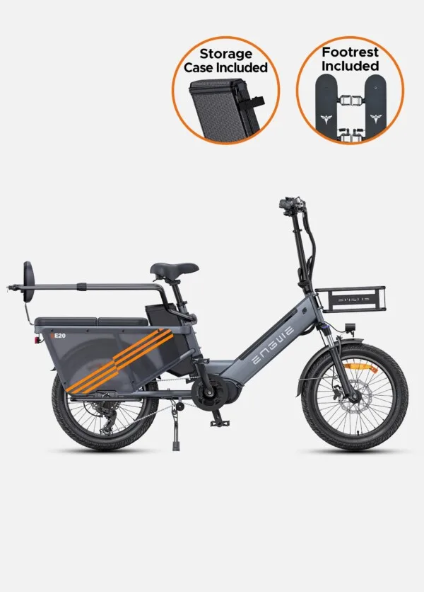 Engwe LE20 Electric Bicycle Storage And Footrest Included