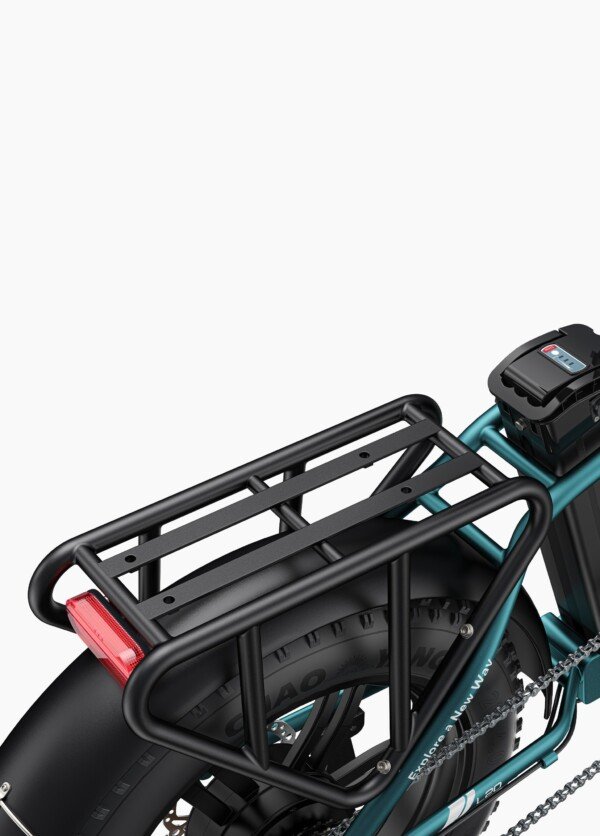 Closeup To Rear Rack