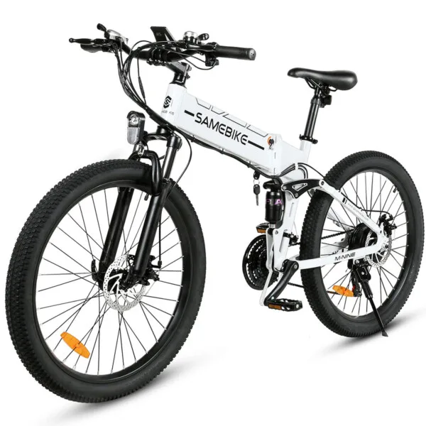 Samebike LO26-II Electric Bicycle White
