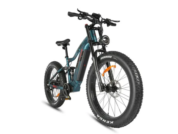 SAMEBIKE RSA08-II Electric Bicycle Blue