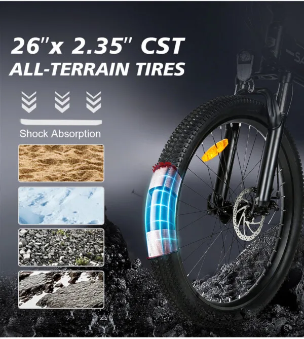 26"* 2.35" CST All Terrain Tires