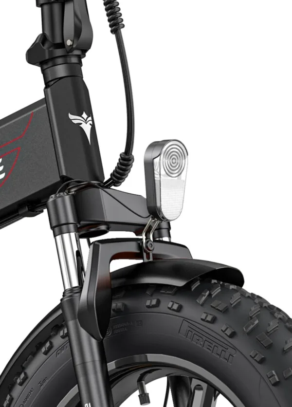 ENGWE e-bike’s front View And Light