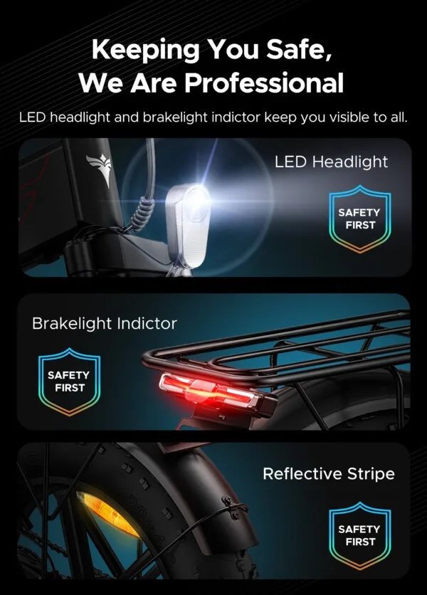 LED Headlight And Brakelight Indictor