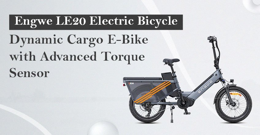 Engwe LE20 Electric Bicycle Dynamic Cargo E-Bike