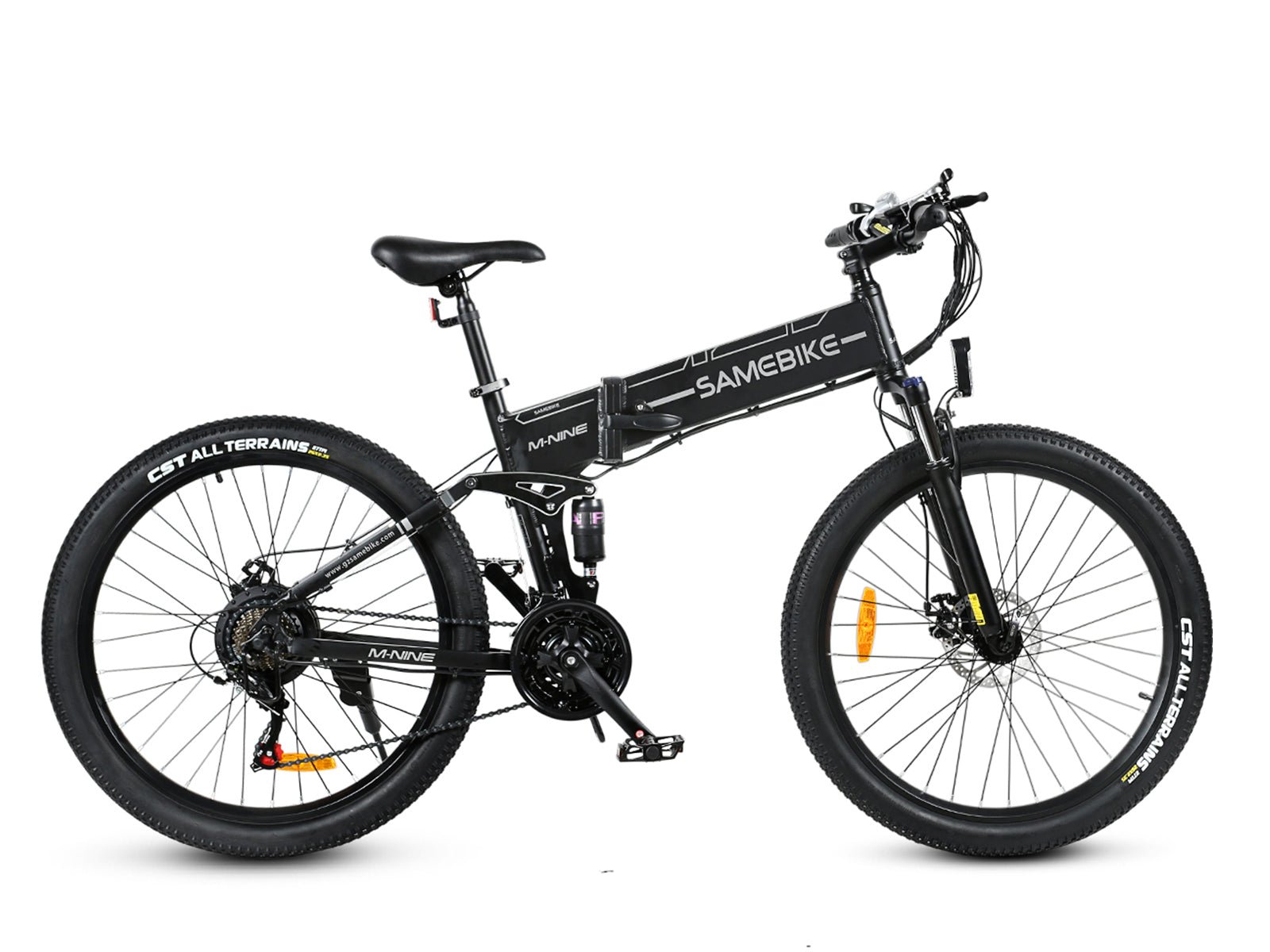SAMEBIKE LO26-II-YD Hydraulic brake Folding Mountain Ebike
